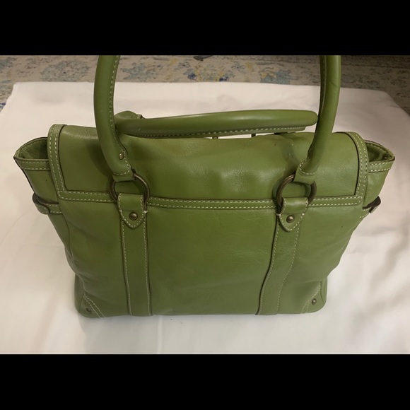 JCrew Leather Satchel - Picture 3 of 8